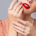 Anel de prata 925 com placa e zircônia coração - Imagem 2