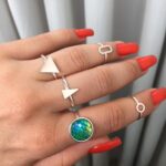 Anel de prata 925 sereia - Imagem 2