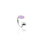 Piercing de Pressão Bolinha Lilás