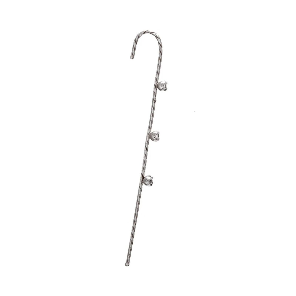Brinco Ear Hook Trabalhado com Zircônia