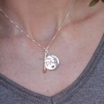 Pingente de prata 925 redondo paz - Imagem 2