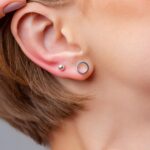 Brinco de Prata Círculo Vazado Pequeno