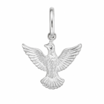 Pingente De Prata 925 Mini Espirito Santo