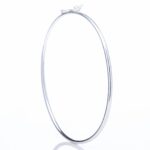 Bracelete Oval em Prata 925 Fino