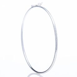 Bracelete Oval em Prata 925 Fino