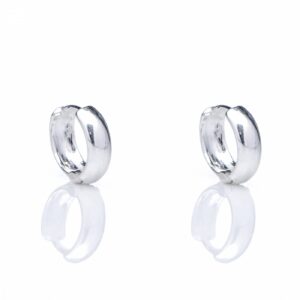 Brinco de Prata Argolinha Mini 9 mm