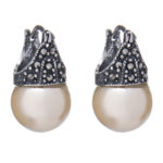 Brinco de Prata Lady Day com Pérola