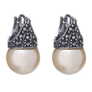 Brinco de Prata Lady Day com Pérola