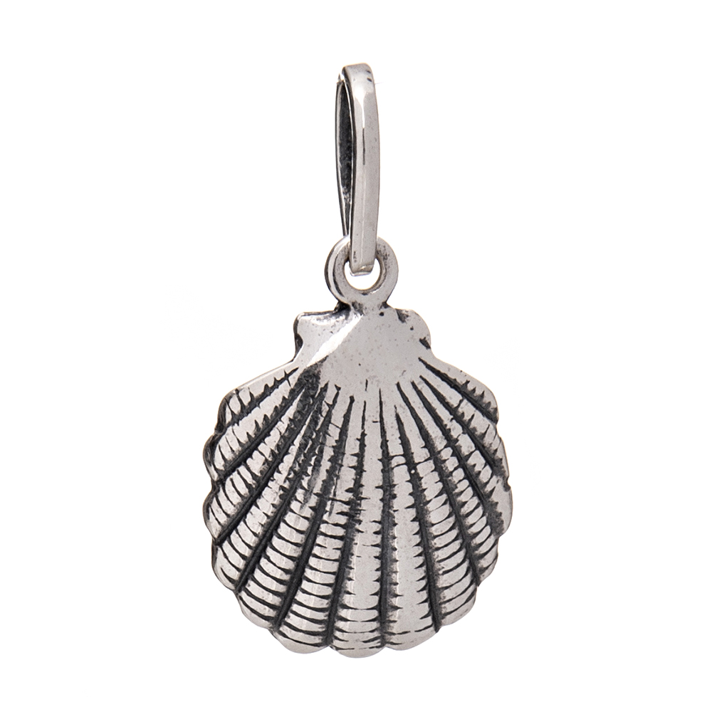 Pingente-de-prata-conchinha Pingente de prata 925 conchinha - Imagem 1