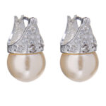 Brinco de Prata Lady Day com Pérola