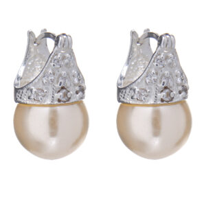 Brinco de Prata Lady Day com Pérola