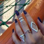 Anel de prata 925 liso onda - Imagem 2