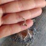 Pingente de prata 925 mini calda de sereia - Imagem 2