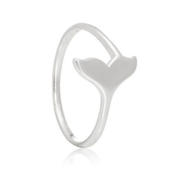 Anel de Prata Rabo de Sereia