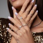 Anel de prata 925 solitário aro duplo trançado - Imagem 2