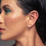 Brinco de Prata 925 Argola Oval Lisa