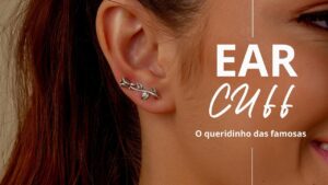 Foto de um ear cuff