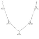 Choker de Prata Rabo de Baleia