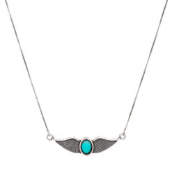 Colar de Prata Boho Asa