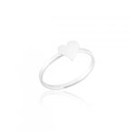 Anel de Falange Coração Liso