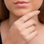 Anel de Prata Libélula e Zircônia