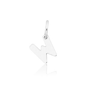 Pingente de Prata Letra W