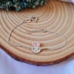 Conjunto de prata infantil coelho - Imagem 4