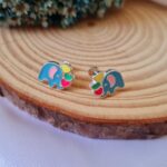 Conjunto de prata infantil elefante - Imagem 2