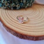 Conjunto de prata infantil coelho - Imagem 3