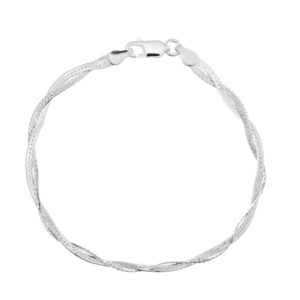 Pulseira Trançada 2 Fios