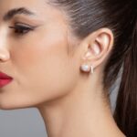 Brinco de prata 925 coração cravejado com zircônias cristal - Imagem 3