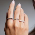 Anel de prata Corajosa e forte