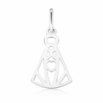 Pingente de prata 925 mini Nossa Senhora