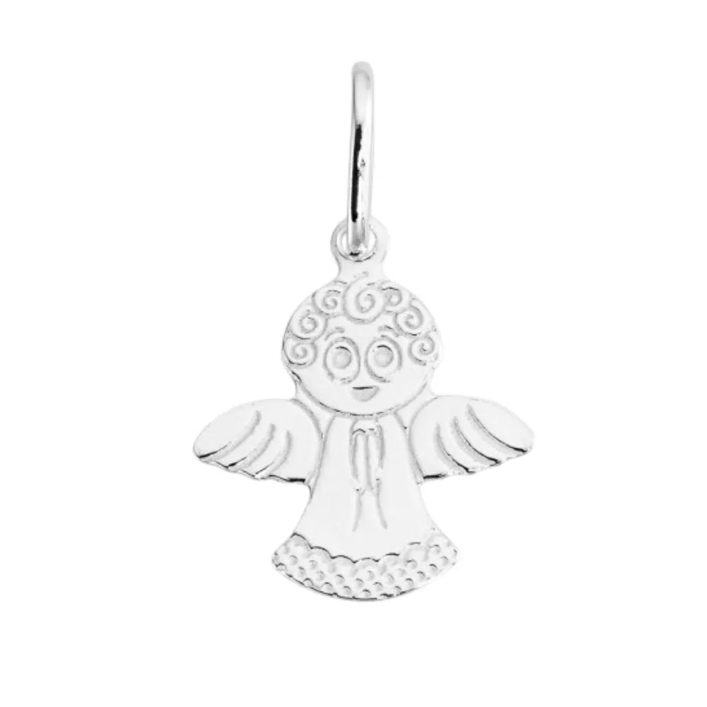 Pingente de prata Anjo da Guarda