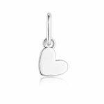 Pingente de prata 925 mini coração delicado