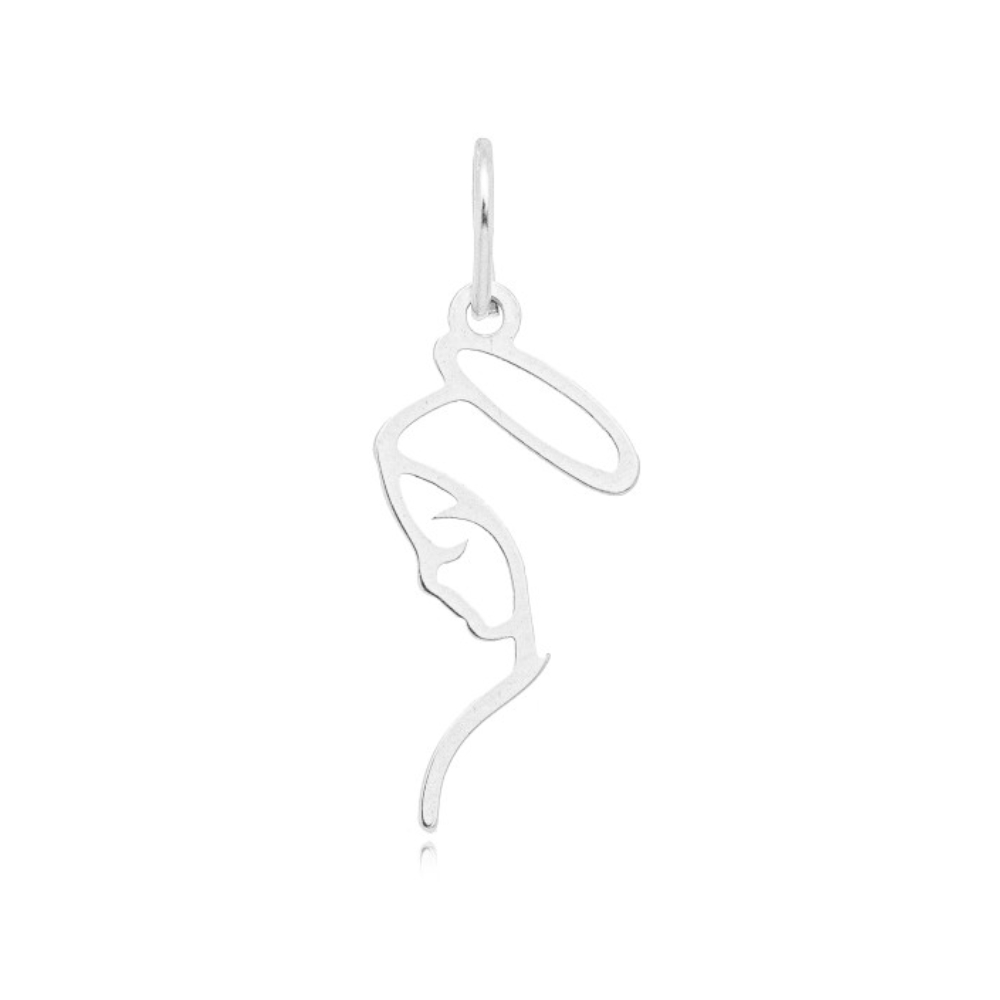 d1bc5b0fe6e36f0d536b95301325d691.jpg Pingente de prata 925 mini Nossa Senhora contorno - Imagem 1