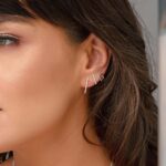 Brinco de prata 925 palito liso pequeno 1 cm - Imagem 2