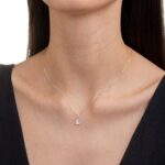 Pingente de prata 925 mini coração delicado - Imagem 2