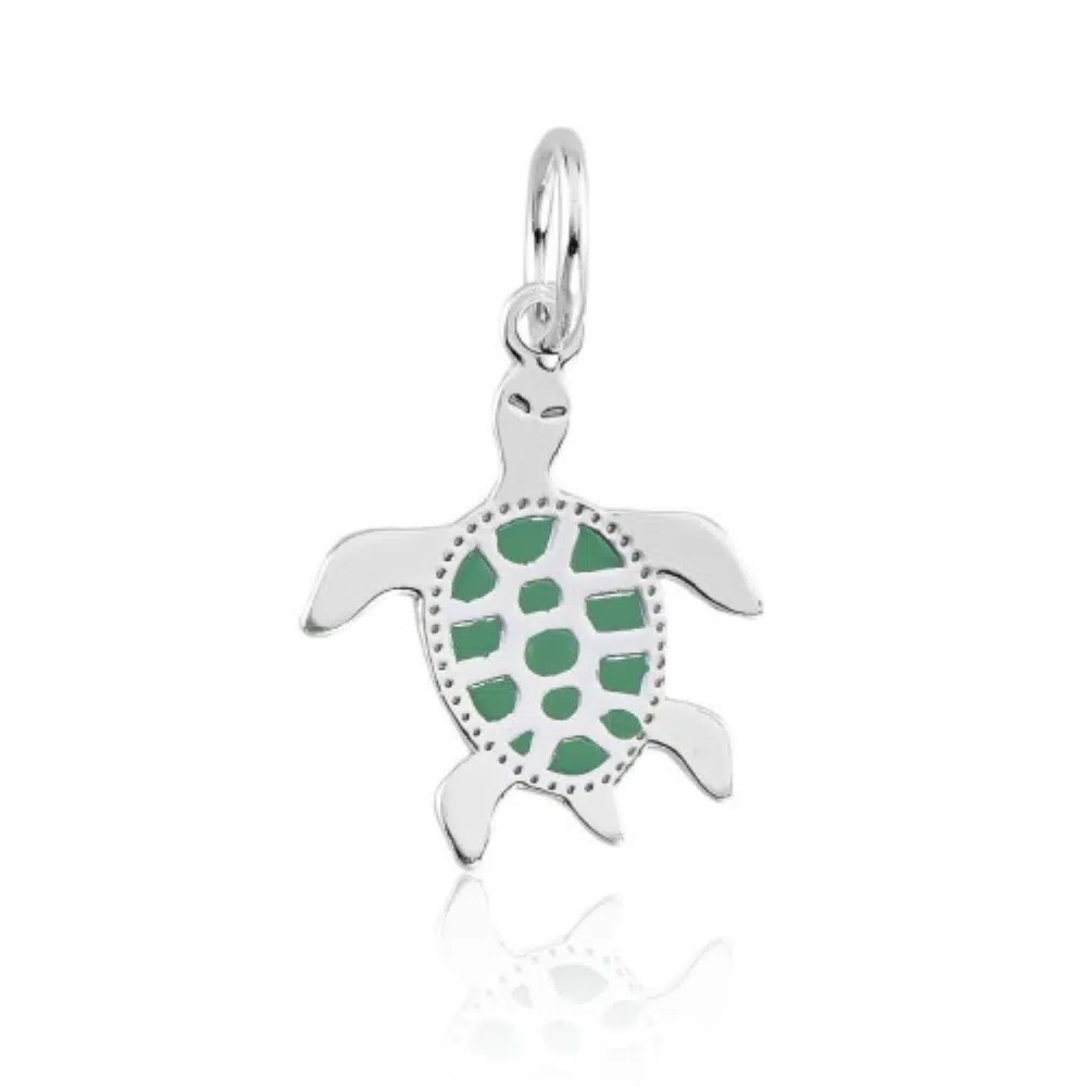 pingente-de-prata-mini-tartaruga Pingente de prata 925 mini tartaruga marinha - Imagem 1