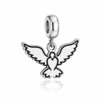 Berloque pingente espírito santo aço inox