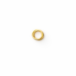 Pingente circulo entrelaçado sem argola banhado a ouro 18k - Imagem 2