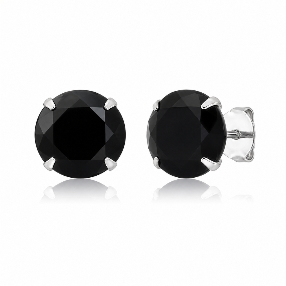 2211-brinco-prata-925-zirconia-preta-12mm (1) Brinco prata 925 zircônia preta 12 mm - Imagem 1
