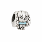 Berloque separador cachorro coker spaniel aço inox