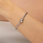 Pulseira para berloques aço inox - Imagem 2