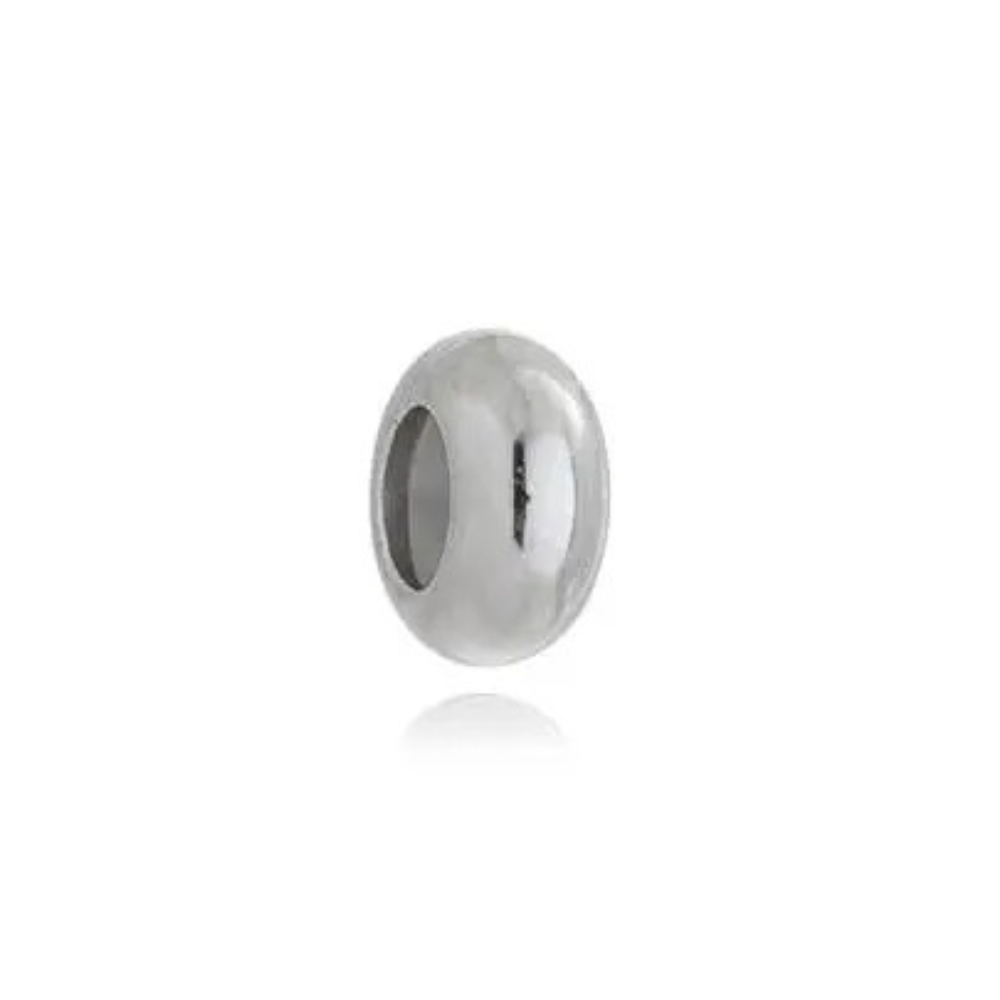 trava-separador-pega-ladrao-aço Trava separador "pega ladrão" para pulseira de berloques aço inox - Imagem 1